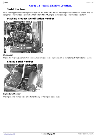 John Deere 2520 Tractor Repair, Test & Adjustments Technical Manual