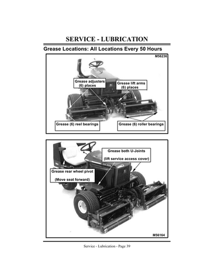 John Deere 2653 Professional Utility Mower Operation & Maintenance Manual