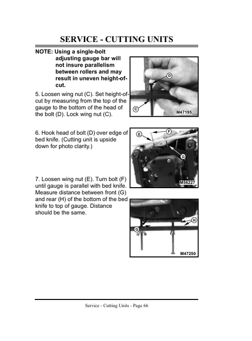 John Deere 2653 Utility Mower Operator & Maintenance Guide OMMT1491