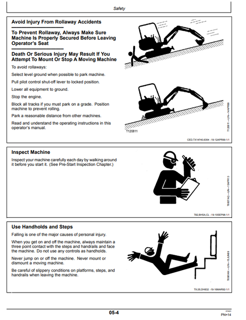 John Deere 27ZTS & 35ZTS Excavator Operator Guide PDF