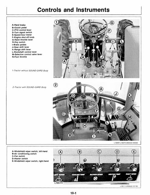John Deere 2950 Tractor Manual – Operator & Maintenance Guide