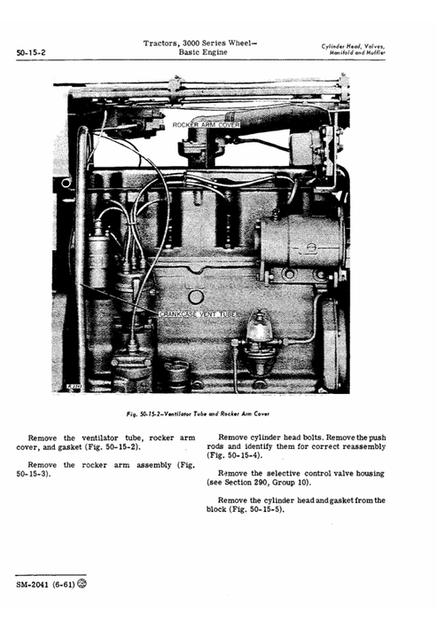 John Deere 3000 Series Tractor Repair & Service Manual PDF
