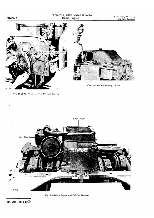John Deere 3000 Series Wheel Tractor Workshop Manual SM2041