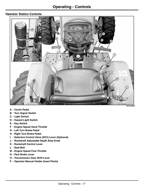 John Deere 3005 Agricultural Tractor Operator Manual PDF