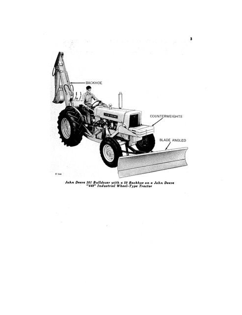 John Deere 301 Bulldozer Operator Guide PDF