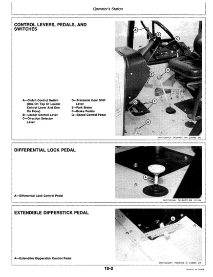 John Deere 310C Backhoe Loader Operator Guide PDF