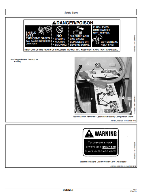 John Deere 310G Backhoe Loader Technical Operator Manual