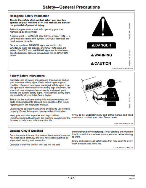 John Deere 310K Backhoe Loader Operation & Maintenance Manual PDF