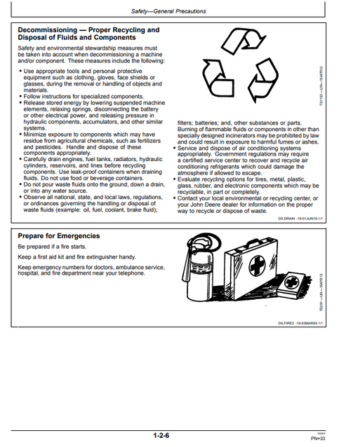 John Deere 310K Backhoe Loader Operator Manual PDF OMT353392X19