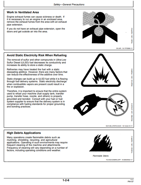 John Deere 310L Backhoe Loader Operating & Maintenance Guide