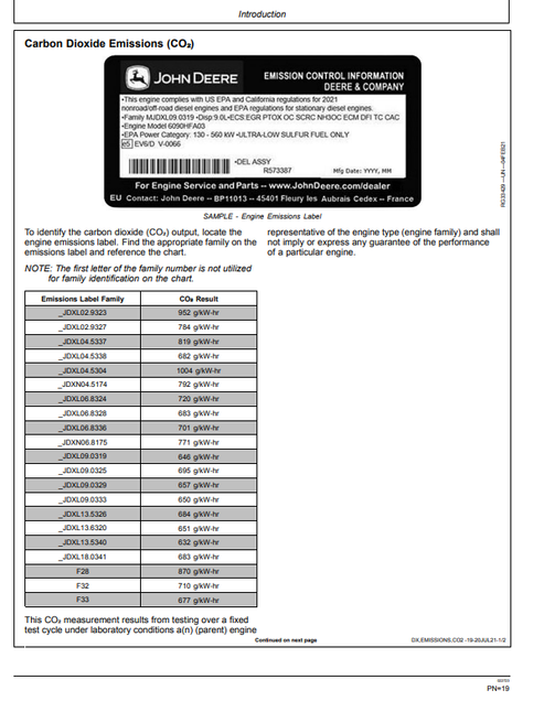 John Deere 310L EP Backhoe Loader Operating Manual PDF