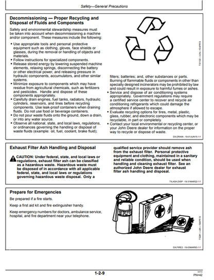 John Deere 310SL HL 410L Backhoe Loader Operator Guide