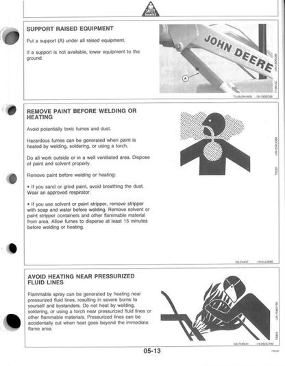 John Deere 315D Sideshift Backhoe Loader Operation & Maintenance Manual PDF