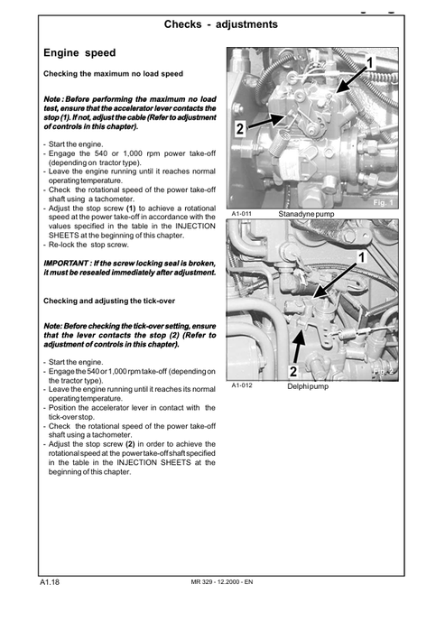 John Deere 3210 3310 3410 Tractor Workshop Technical Manual TM4663