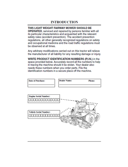 John Deere 3215A & 3235A Turf System Fairway Mower Manual PDF