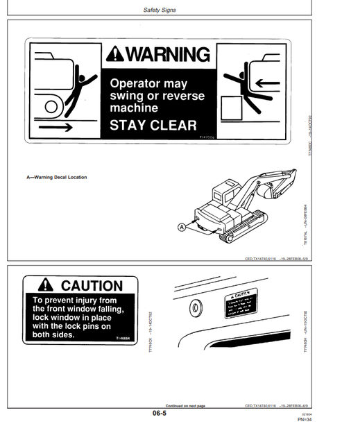 John Deere 330LC 370 Excavator Operator Guide PDF Download