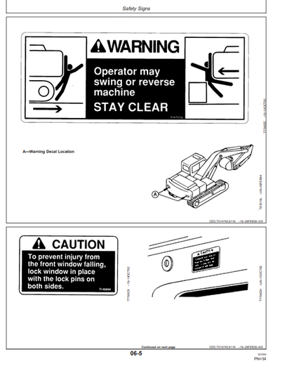 John Deere 330LC 370 Excavator Operator Guide PDF Download