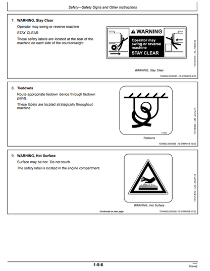John Deere 345GLC Excavator Operator Guide PDF