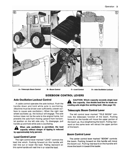 John Deere 3550 & 3560 Sideboom Operation Manual PDF