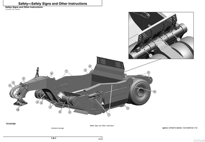 John Deere 3812 Gooseneck Scraper Manual PDF