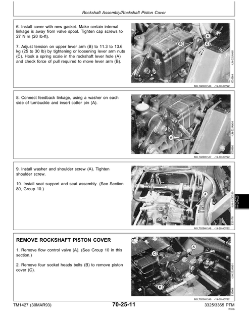 John Deere 3, 6, 8 & 9 Series Rotary Cutter Manual PDF