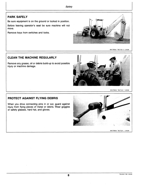 John Deere 401D Tractor Technical Operator Manual