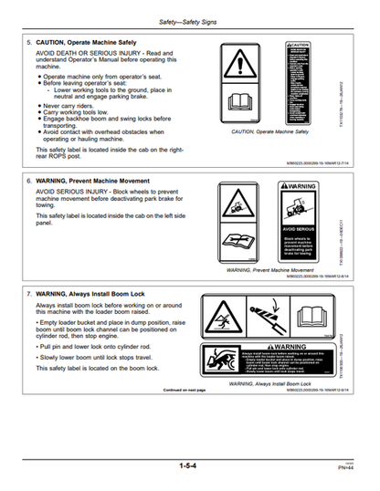 John Deere 410K & 310SK Operator Manual OMT281951 PDF