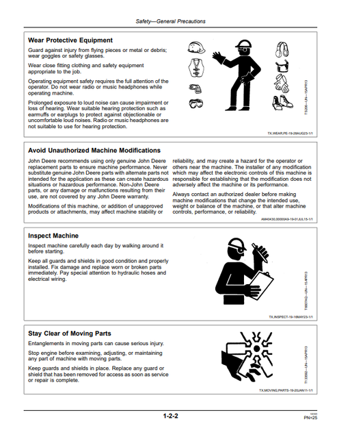 John Deere 410K Backhoe Loader Operation & Maintenance Manual PDF