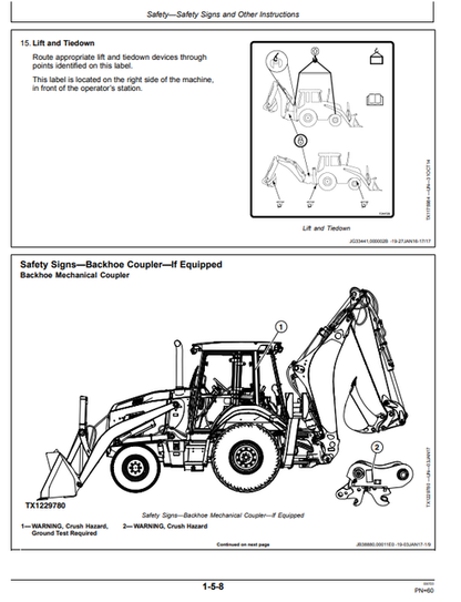 John Deere 410L Backhoe Loader Operation & Maintenance Manual