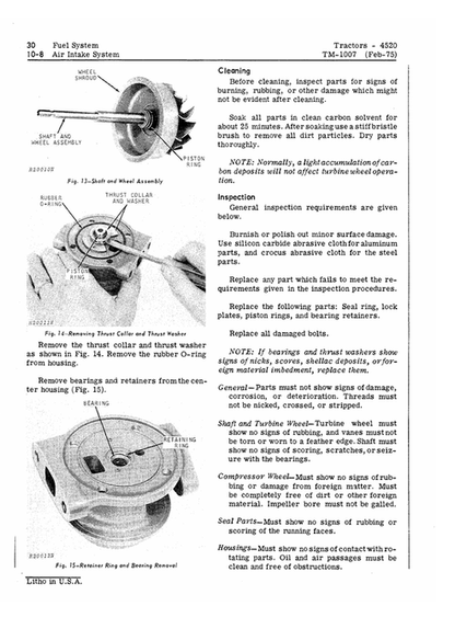John Deere 4520 Tractor Technical Service Repair Manual TM1007
