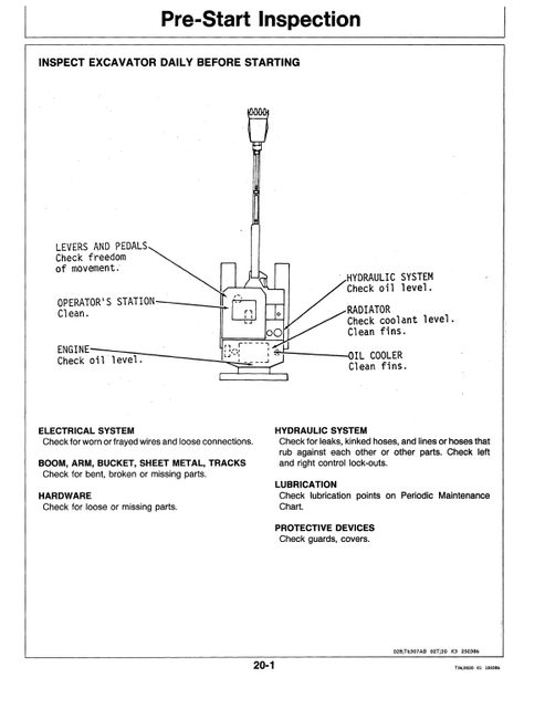 John Deere 50 Excavator Operation Manual Download