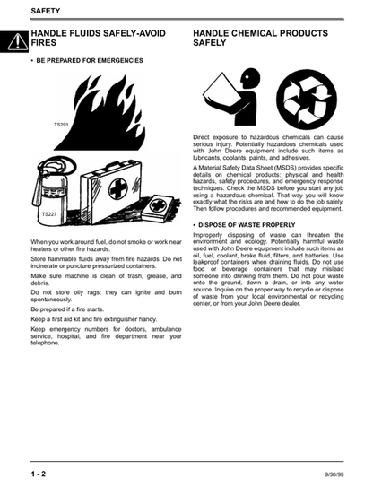 John Deere 524D-1032D Snowblower Service & Maintenance Manual PDF