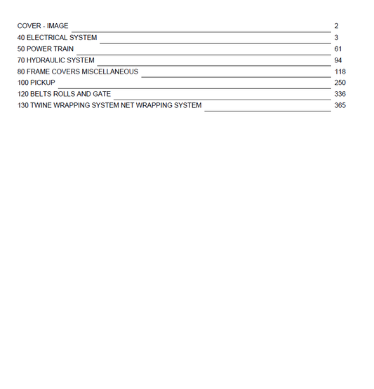 John Deere 569 Round Baler Parts Manual & Catalogue PC11469