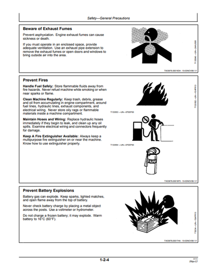 John Deere 600CLC 800C Excavator Operating Manual PDF