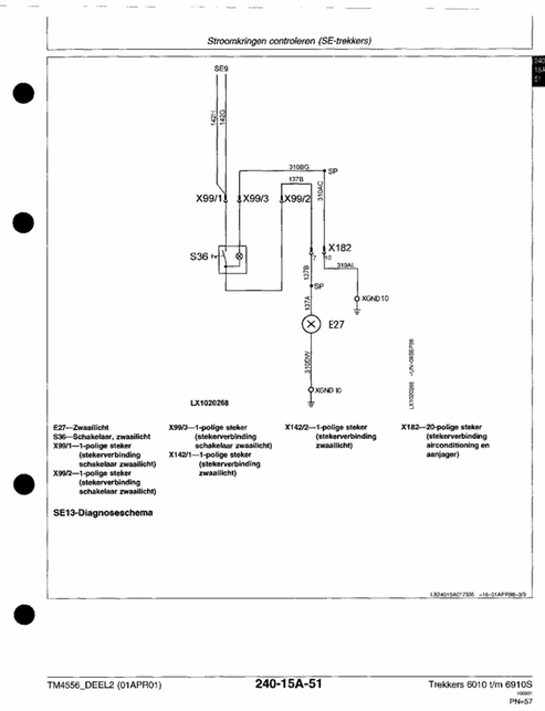 John Deere 6010 & 6910S SE Tractor Technical Manual PDF