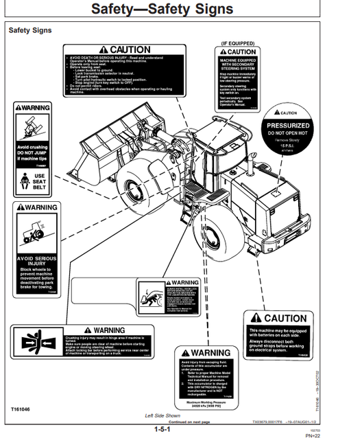 John Deere 624H & TC62H Tool Carrier Operation and Maintenance Manual