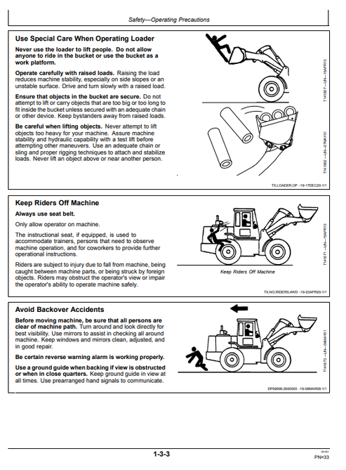 John Deere 624KR Loader Operation & Maintenance Manual
