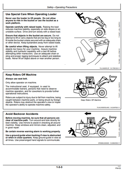 John Deere 624KR Loader Operation & Maintenance Manual