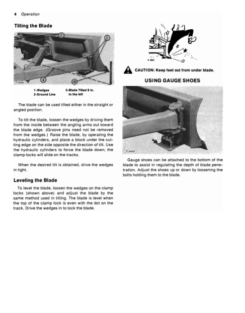John Deere 6310 Bulldozer JD350-B Crawler Operation Manual PDF