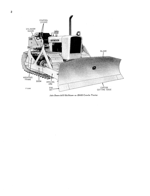 John Deere 6410 Bulldozer Equipment Operator Guide
