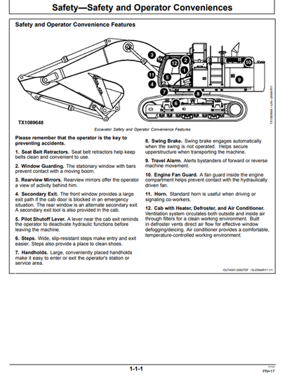 John Deere 670GLC Operator Manual PDF OMT293264