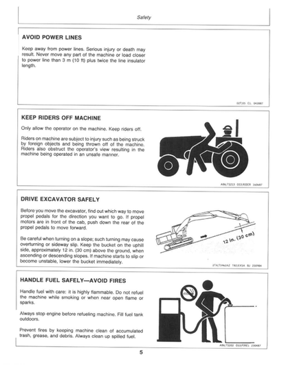 John Deere 690CR All Terrain Wheeled Excavator Manual PDF
