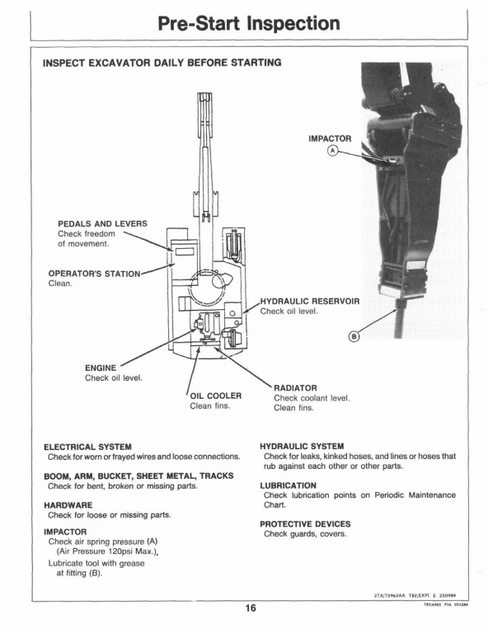 John Deere 690CR Excavator Operating Manual OMT114473