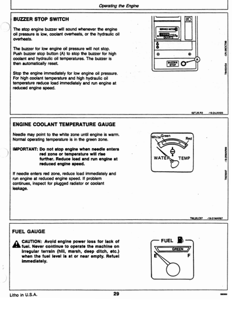 John Deere 690DR Wheeled Undercarriage Operator Manual PDF