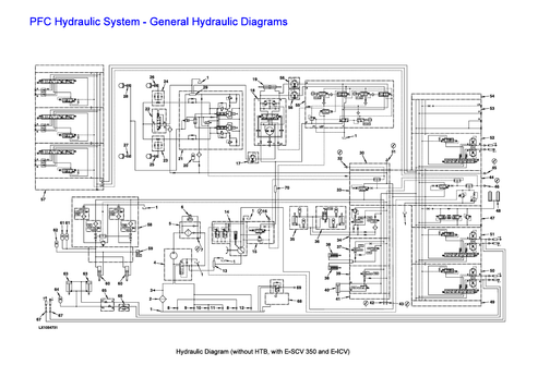 John Deere 6R 6170R Hydraulic Service Diagram Technical Manual