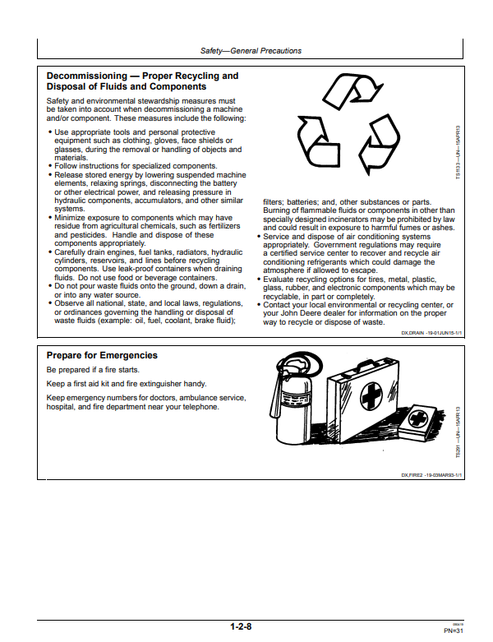 John Deere 700J Crawler Dozer Operation & Maintenance Manual PDF