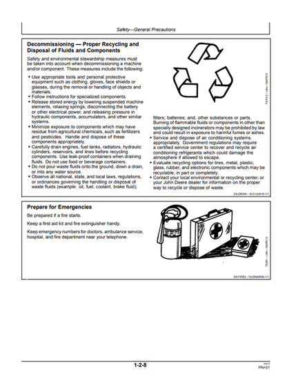 John Deere 700J Crawler Dozer Operation & Maintenance Manual PDF