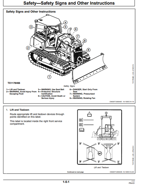 John Deere 700K Crawler Dozer Technical Operator Manual