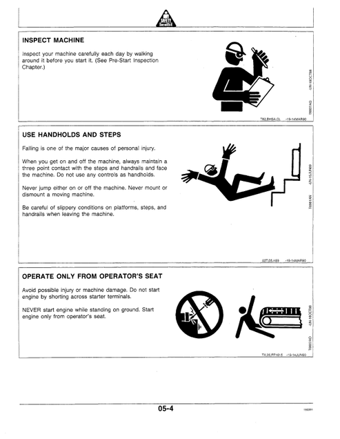 John Deere 70D Excavator Operating Manual OMT135855