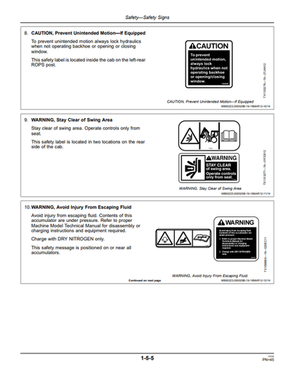 John Deere 710K Backhoe Loader Technical Operator Manual